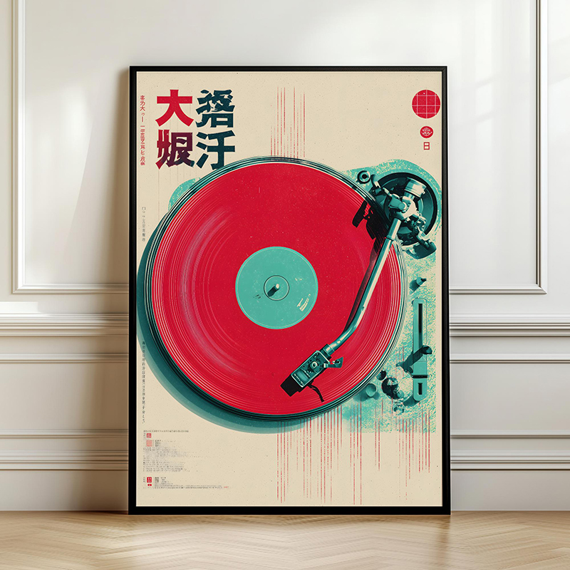 Disco in vinile giapponese Pos - Japanese Lifestyle Gifts recensione e prezzo